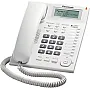 Panasonic Corded Phone with Caller ID and Hands-free speakerphone, KX-TS880FX1W (White)