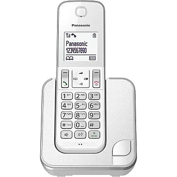 Panasonic Digital Cordless Phone with 1.8-Inch LCD Display, Caller ID, Nuisance Call Block, 50-Contact Phonebook, and Eco Mode – KX-TGD310FXS