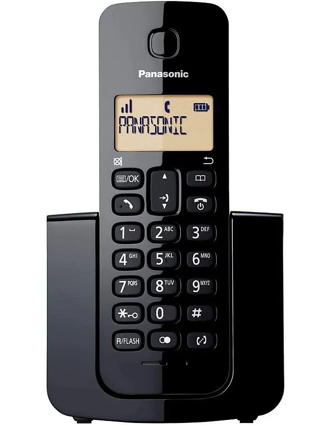 Panasonic KX-TGB110 - Cordless Telephone - Black