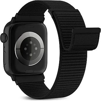 Higgs Nylon Strap Compatible with Apple Watch Strap 44 mm 40 mm 42 mm 45 mm Ultra/Ultra 2 49 mm 46 mm 38 mm 41 mm Women Men Adjustable Sport Nylon Straps for iWatch Series SE 10 9 8 7 6 5 4 3 3 21