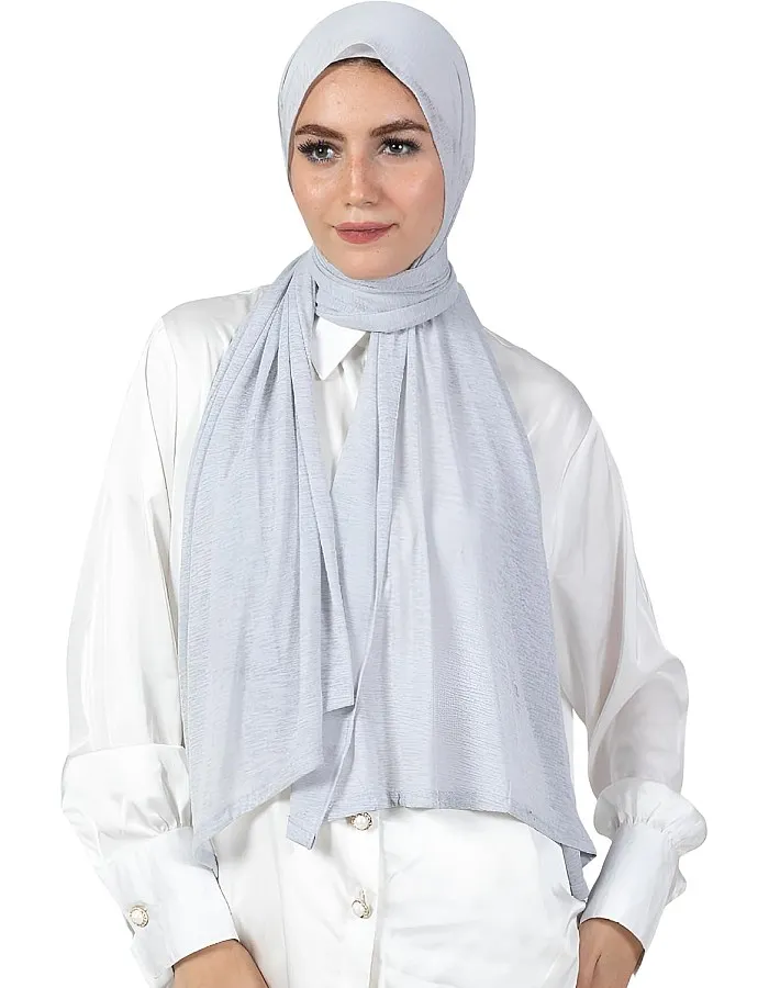 سكارف الموضة من الكريب والليكرا للنساء من فرح