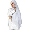 سكارف الموضة من الكريب والليكرا للنساء من فرح