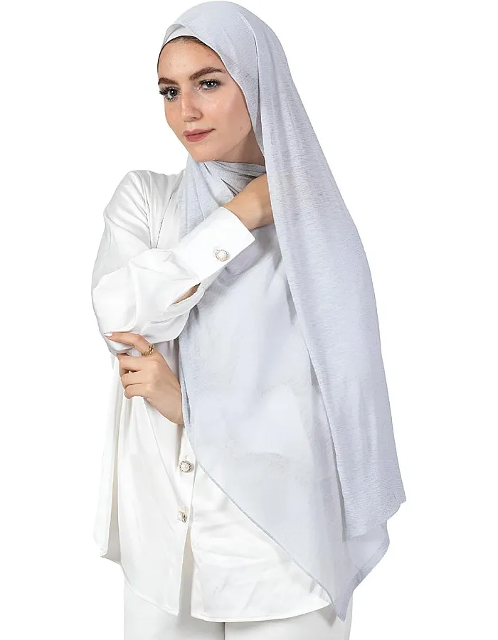 سكارف الموضة من الكريب والليكرا للنساء من فرح