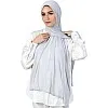 سكارف الموضة من الكريب والليكرا للنساء من فرح