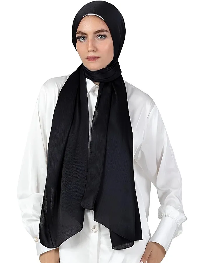 سكارف فرح عصري من الساتان للنساء من دوبيتا