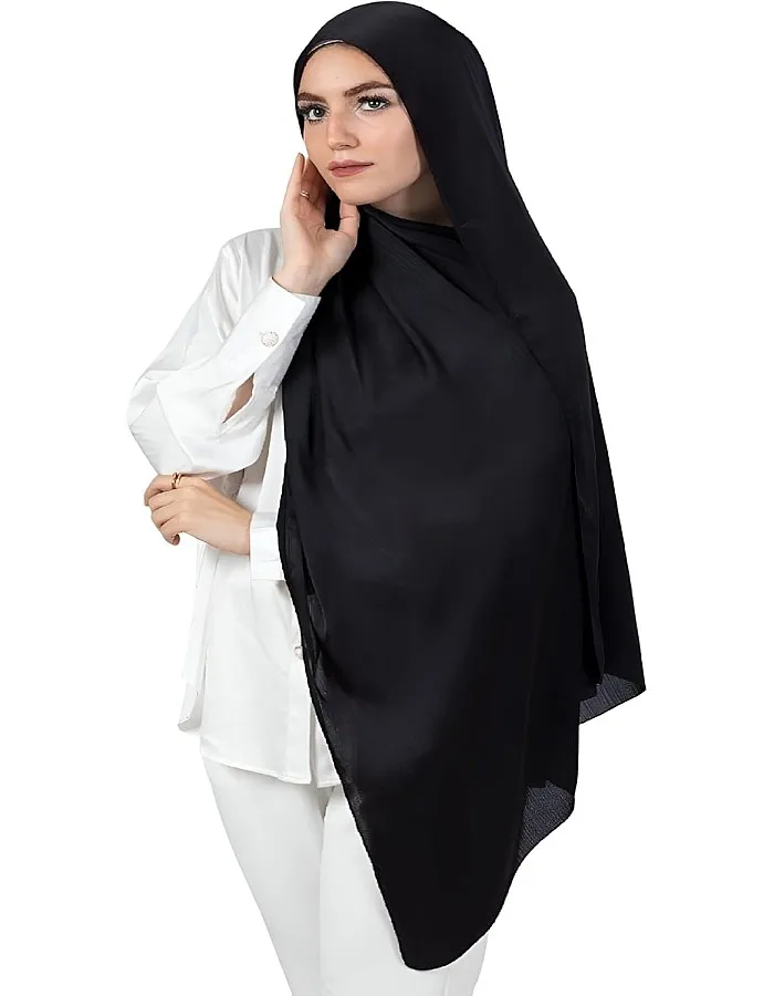 سكارف فرح عصري من الساتان للنساء من دوبيتا