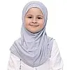 Hijab "Syrian Veil 2 Pieces Cotton for Kids - Soft and Comfortable Practical Design Attractive Colors" Easy to Wear