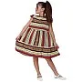 BEBO GIRLS CUT DRESS STRIPED