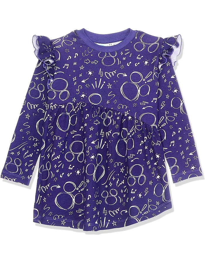 Disney Girls ALL OVER LS Nightgown