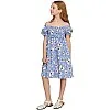 LC WAIKIKI Square Collar Girls' Poplin Dress
