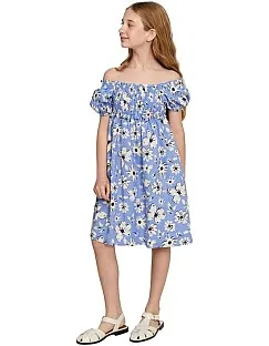 LC WAIKIKI Square Collar Girls' Poplin Dress
