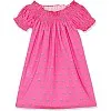 Naga Homme girls A shap Off shoulder w/smoked elastic Printed dress Casual Dress