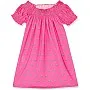 Naga Homme girls A shap Off shoulder w/smoked elastic Printed dress Casual Dress