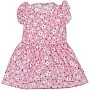 Perfect Parent-F-114 Girls Floral Cotton Cut Dress