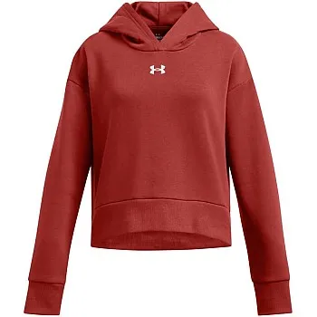 Under Armour girls Rival Fleece Crop Hoodie Hooded Sweatshirt