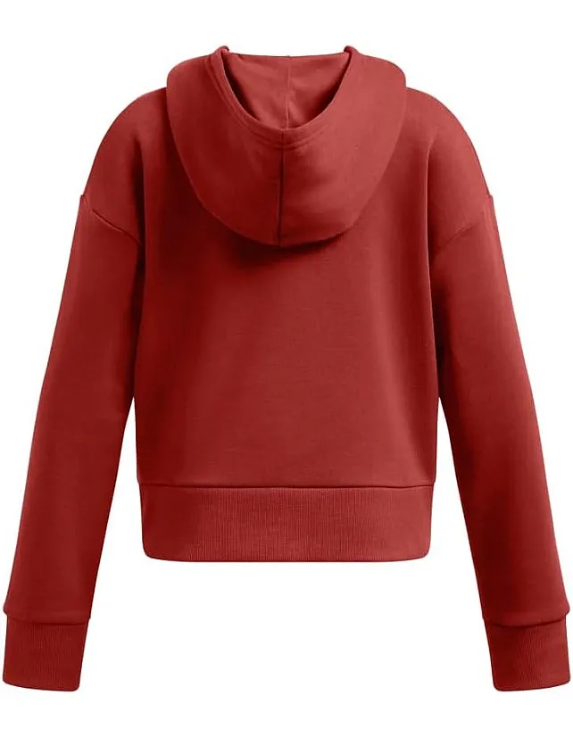 Under Armour girls Rival Fleece Crop Hoodie Hooded Sweatshirt