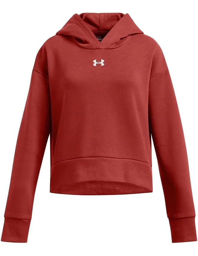 Under Armour girls Rival Fleece Crop Hoodie Hooded Sweatshirt