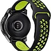 For Samsung Gear S3 / Galaxy Watch/Huawei GT2 / Fossil Breathable Sport Band Design with Air Holes and Quick Release Pin...