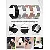 General Watch Band Metal mesh Watch Band Magnetic Absorption Loop Watch Band 14mm for huami amazfit 1 Silver