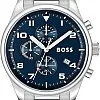 Boss Dress Watch Stainless Steel Bracelet for Men, Blue