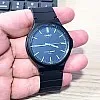 Casio MW-240-1EVDF Resin Round Analog Water Resistant Watch for Men - Black