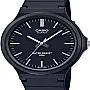 Casio MW-240-1EVDF Resin Round Analog Water Resistant Watch for Men - Black