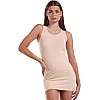 Comodo Womens Sleeveless Short Dress Wide Strap Base Layer (pack of 1)