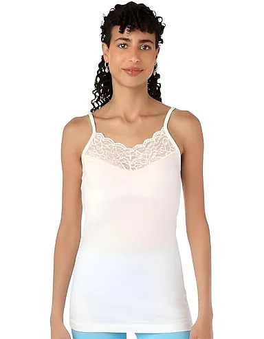 Dahab Womens Underwear Plain Spaghetti Straps Undershirt