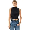 KOTON Womens Slim Fit Sleeveless Blouse Modern