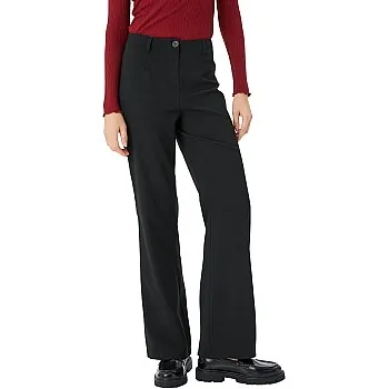 Koton Regular TROUSERS for WOMEN BLACK Size 34