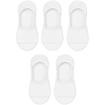 LC WAIKIKI Women's Plain Invisible Socks 5 Pack