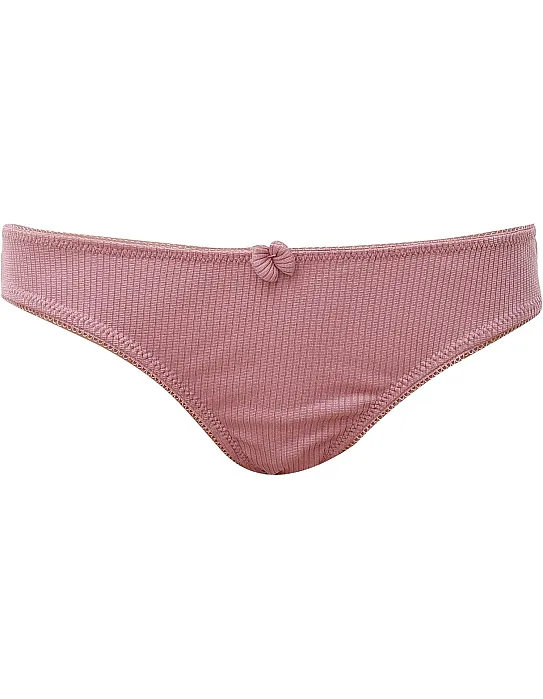 Luna LUN-7067 Underwear+Satin Bra*Cotton Lingerie Set For Women