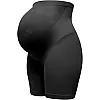 Maternity Support Shorts High Waist for Comfort During Pregnancy - Elastic and Stretchy - Long Maternity Shorts by Mizah