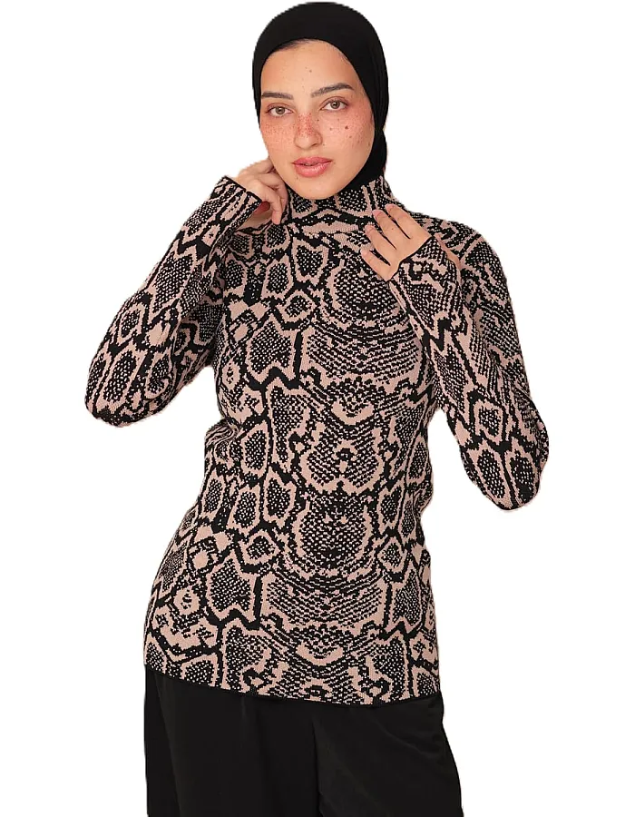 Mila Women's Winter Pullover - Premium Knitwear Sweater Pullover for Women - Chic, Warm & Stylish - Perfect Holiday & Special Occasion Gift - One Size fits Most – بلوفر حريمي شتوي