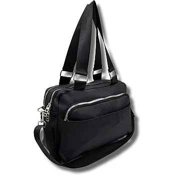 AYSLE 1626 Waterproof Unisex Shoulder, Crossbody & Top Handle Bag | Premium Water-Resistant Material | Silver-Tone Hardware | Adjustable Strap | 12 Colors Available | 22×34×18 CM