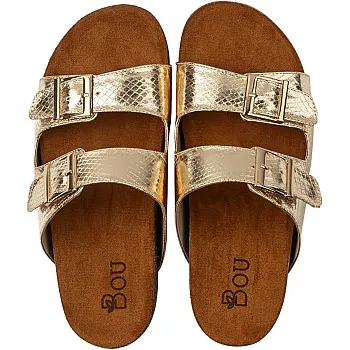 BOU womens BOU00MERMSLP Flat Sandal
