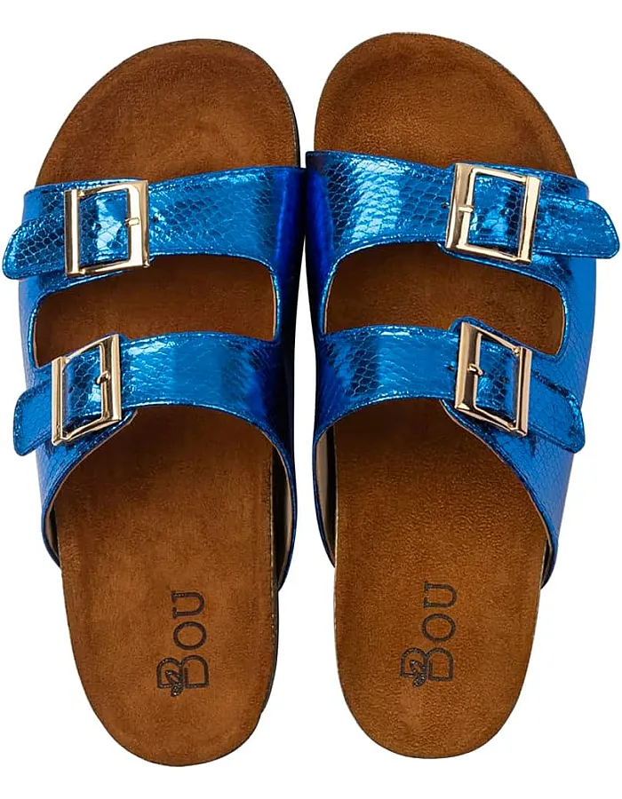 BOU womens BOU00MERMSLP Flat Sandal