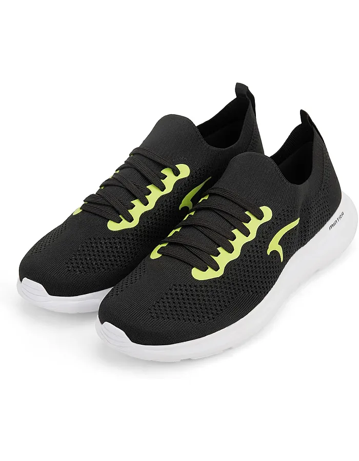 Mintra Women's Sneaker Black X Lime Kay Wire, 39 EU