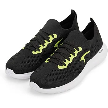 Mintra Women's Sneaker Black X Lime Kay Wire, 39 EU
