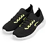 Mintra Women's Sneaker Black X Lime Kay Wire, 39 EU