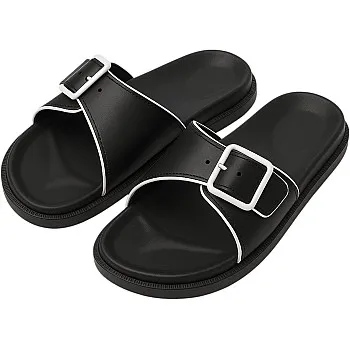 Roomba Light Bath Sandals, Lightweight Summer Women Slippers with Adjustable Buckle – Comfortable Walking Indoor and Outdoor, Waterproof and Non-Slip