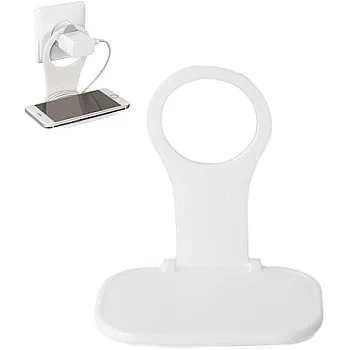 Mobile Phone Wall Plug Socket for Charger Charging Rack Hang Holder Foldable for Cell Phone Charger Random Color (2 piece)