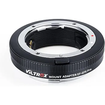 VILTROX EF-GFX Pro Auto Focus Lens Mount Adapter with Manual Aperture Ring for Canon EOS EF/EF-S Lens to Fujifilm G-Mount GFX Camera 100/100S/50S/50R