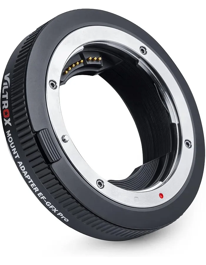 VILTROX EF-GFX Pro Auto Focus Lens Mount Adapter with Manual Aperture Ring for Canon EOS EF/EF-S Lens to Fujifilm G-Mount GFX Camera 100/100S/50S/50R