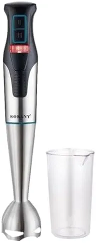 SOKANY SK-758 Hand Blender Stainless + Cup 1200W